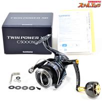 【シマノ】 25ツインパワー XD C5000XG ゴメクサスハンターズ70mmハンドル装着 SHIMANO TWIN POWER