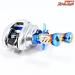 【シマノ】 16メタニウム MGL ノーマルギア 94mmカスタムハンドル&リブレフィーノプラスノブファイヤー&カラーパーツ装着 SHIMANO Metanium