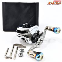 【シマノ】 12アンタレス HG ハイテン105mmカスタムハンドル&リブレフィーノプラスノブファイヤー装着 SHIMANO ANTARES