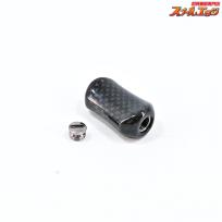 【ウォーターランド】 カーボンハンドルノブ 平型 シマノAタイプ ステラ対応 Water Land Shimano