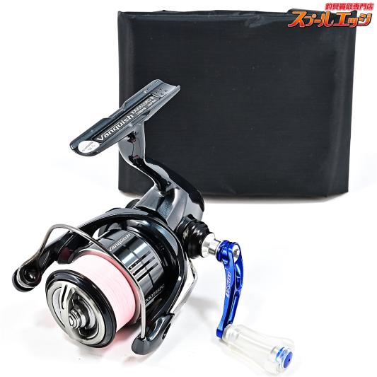【シマノ】 19ヴァンキッシュ 1000SSSPG クリアブルーxドライブ33mmエアーステア&18ステラドラグノブ装着 SHIMANO Vanquish