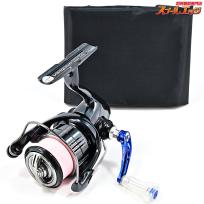 【シマノ】 19ヴァンキッシュ 1000SSSPG クリアブルーxドライブ33mmエアーステア&18ステラドラグノブ装着 SHIMANO Vanquish