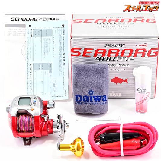 【ダイワ】 05シーボーグ 400FBe 使用距離0km 使用0時間 アイズファクトリーアルミラウンドノブ装着 DAIWA SEABORG