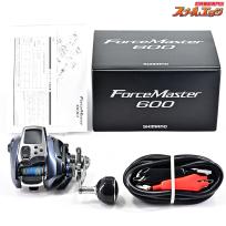 【シマノ】 23フォースマスター 600 使用距離26.1km 使用76.5時間 SHIMANO FORCE MASTER