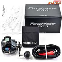 【シマノ】 21フォースマスター 200 使用距離3.8km 使用13時間 SHIMANO FORCE MASTER