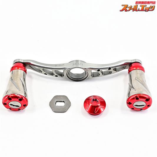 【リブレ】 クランク 90 フォルテノブチタン/レッド装着 シマノ右用センターナット付 LIVRE CRANK