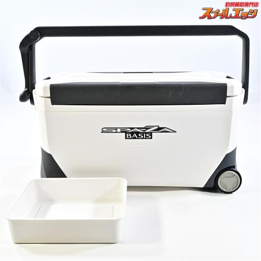 【シマノ】 スペーザ ベイシス250 UC-025M/25L ピュアホワイト SHIMANO SPA-ZA BASIS クーラーボックス K_160