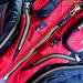【シマノ】 ネクサス リミテッドプロ ブラッドレッド VF-113U サイズアジアXL フローティングベスト SHIMANO FIRE BLOOD LIMITED PRO K_100