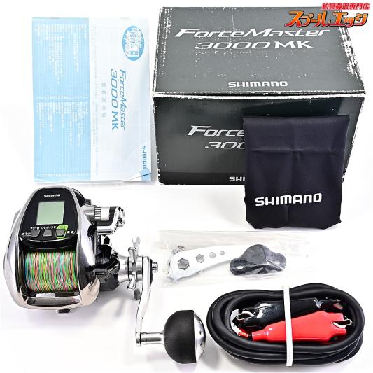 【シマノ】 12フォースマスター 3000MK 使用距離105km 使用149時間 SHIMANO FORCE MASTER