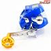 【ダイワ】 シーボーグ 400BD アイズファクトリーパワーハンドルタイプ3装着 使用距離32.8 使用61時間 DAIWA SEABORG