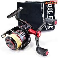 【シマノ】 09セフィア C3000S ブリーデン90mmカーボンダブルハンドル&ハンドルキャップ装着 SHIMANO Sephia