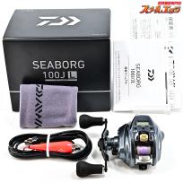 【ダイワ】 24シーボーグ 100JL 使用距離6.2km 使用11時間 DAIWA SEABORG