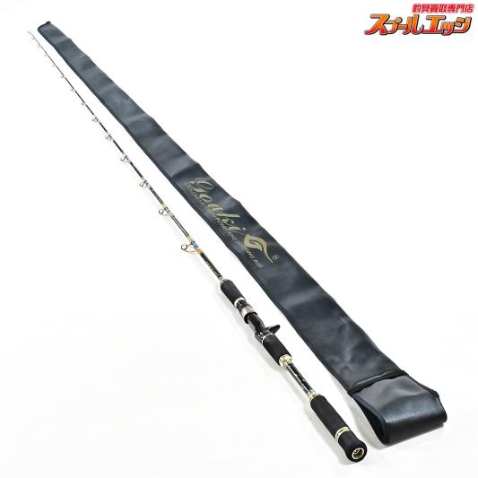 【剛樹】 LTバイト 全長205mm 錘負荷15-80号 調子6.5:3.5 玉虫色雫 金スレッド GOUKI LT-Bite アマダイ イサキ タチウオ K_250