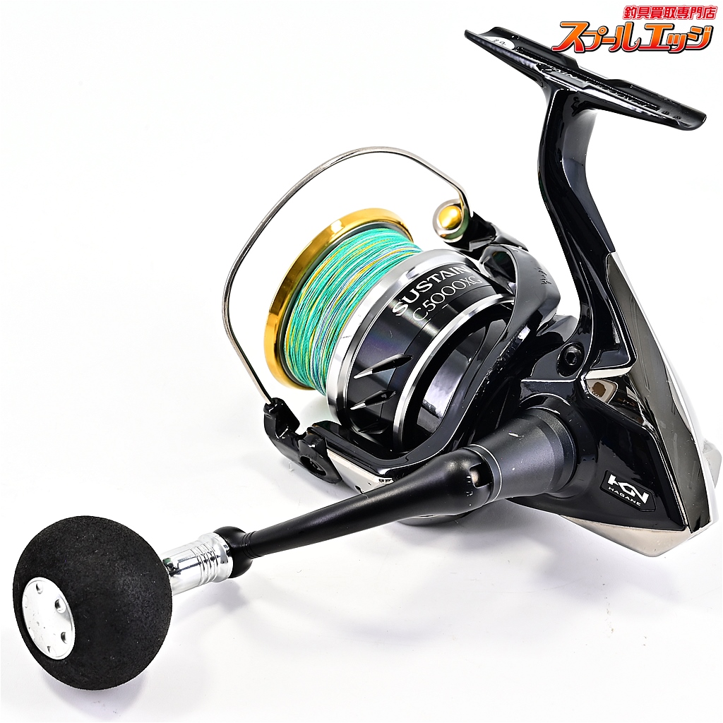 ★シマノ17 サステインC5000XG ★ ☆替えスプール付き☆（おまけノブ付） シマノ】 17サステイン C5000XG SHIMANO SUSTAIN | スプール