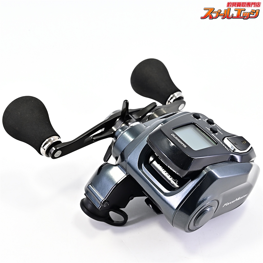 シマノSHIMANO 23フォースマスター200DH 美品 使用僅か シマノ】 23フォースマスター 200DH 使用距離35.3km 使用102時間