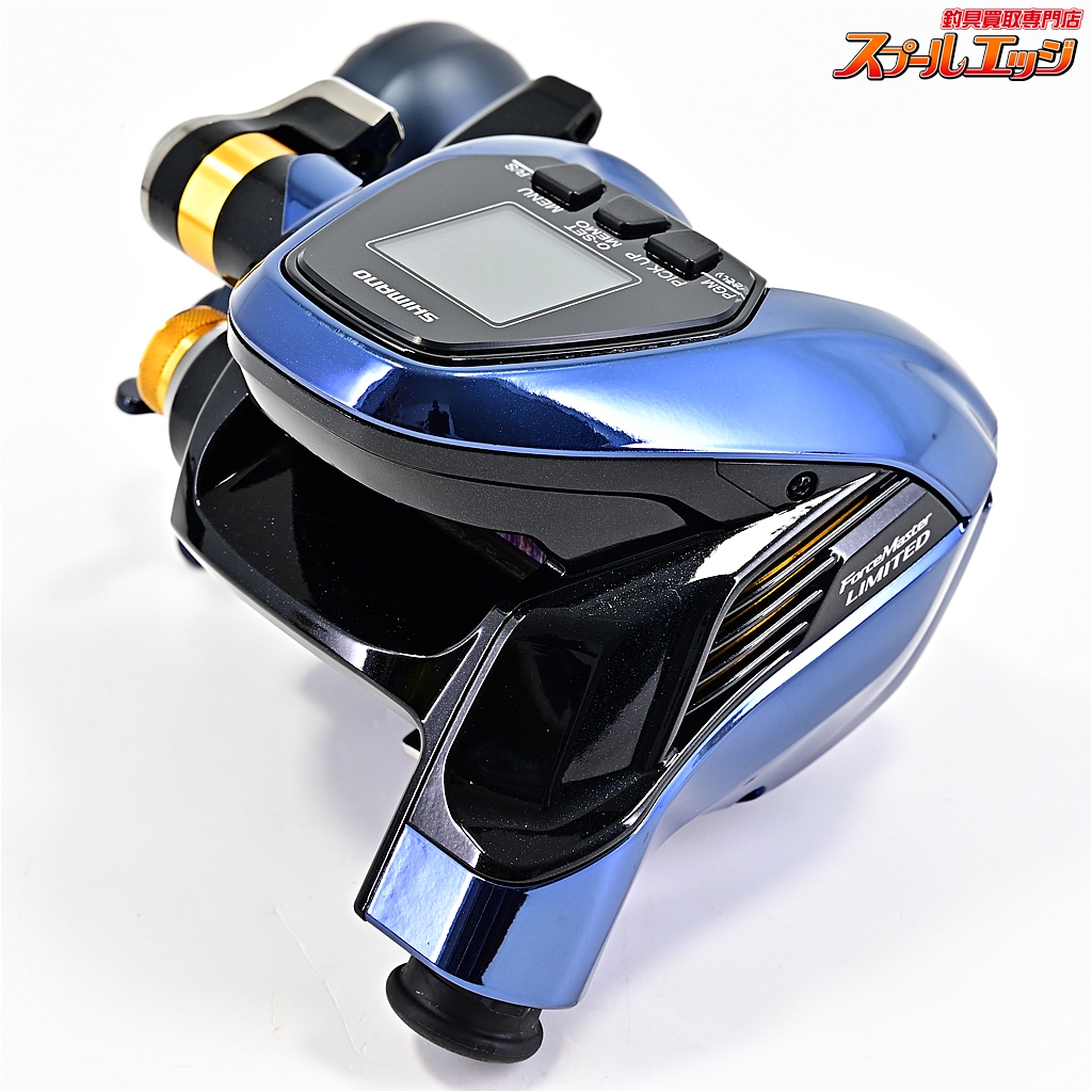 SHIMANO - シマノ　19フォースマスター3000 limited シマノ】 19フォースマスター リミテッド 3000 使用距離45.9km
