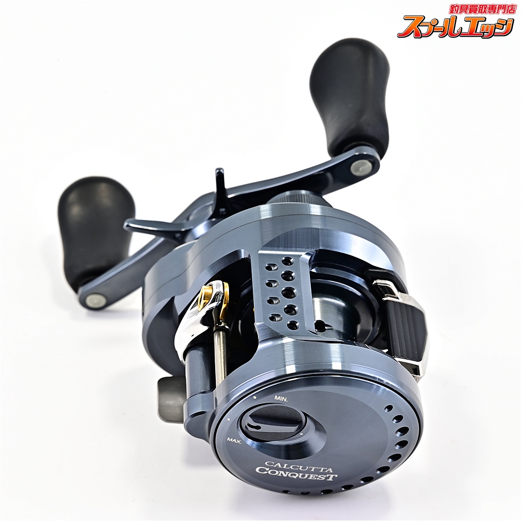 CALCUTTA CONQUEST 30HG ブラック 両軸リール シマノ カルカッタ コンクエスト シャローエディション 30HG 右