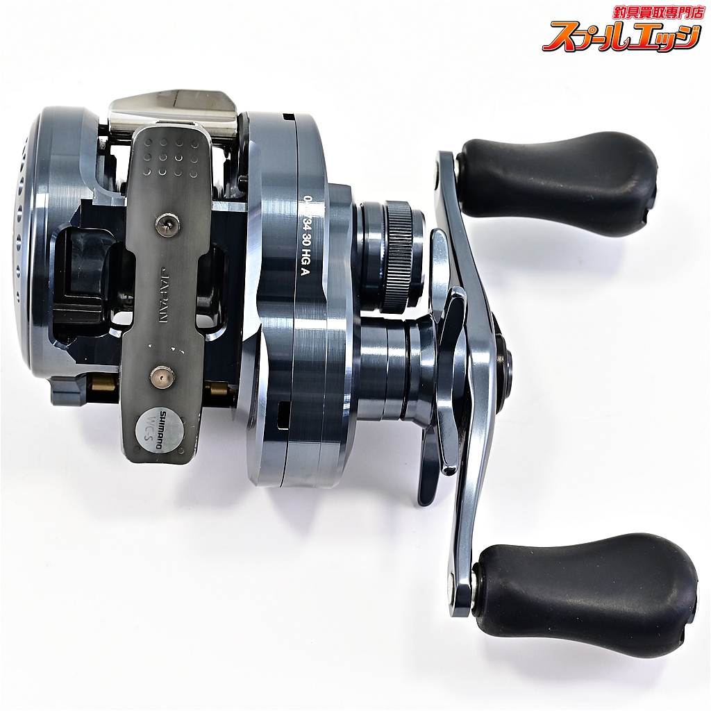一回のみ使用。シマノ　カルカッタコンクエスト　30HG ノーマル溝スプール付き シマノ/カルカッタコンクエスト シャローエディション [30HG