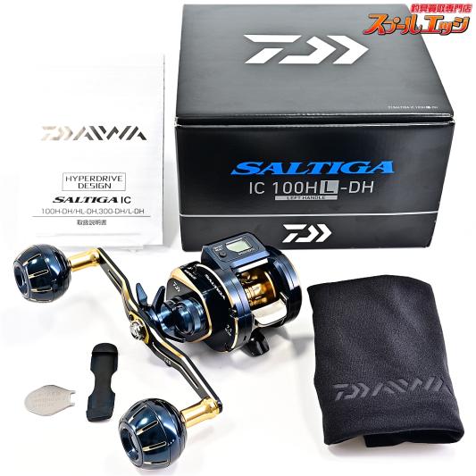 美品】ダイワ21ソルティガic 23追加モデルソルティガIC 100H-DH ダイワ ソルティガIC 100H-DH (右巻き) 23年追加番手 2023年新