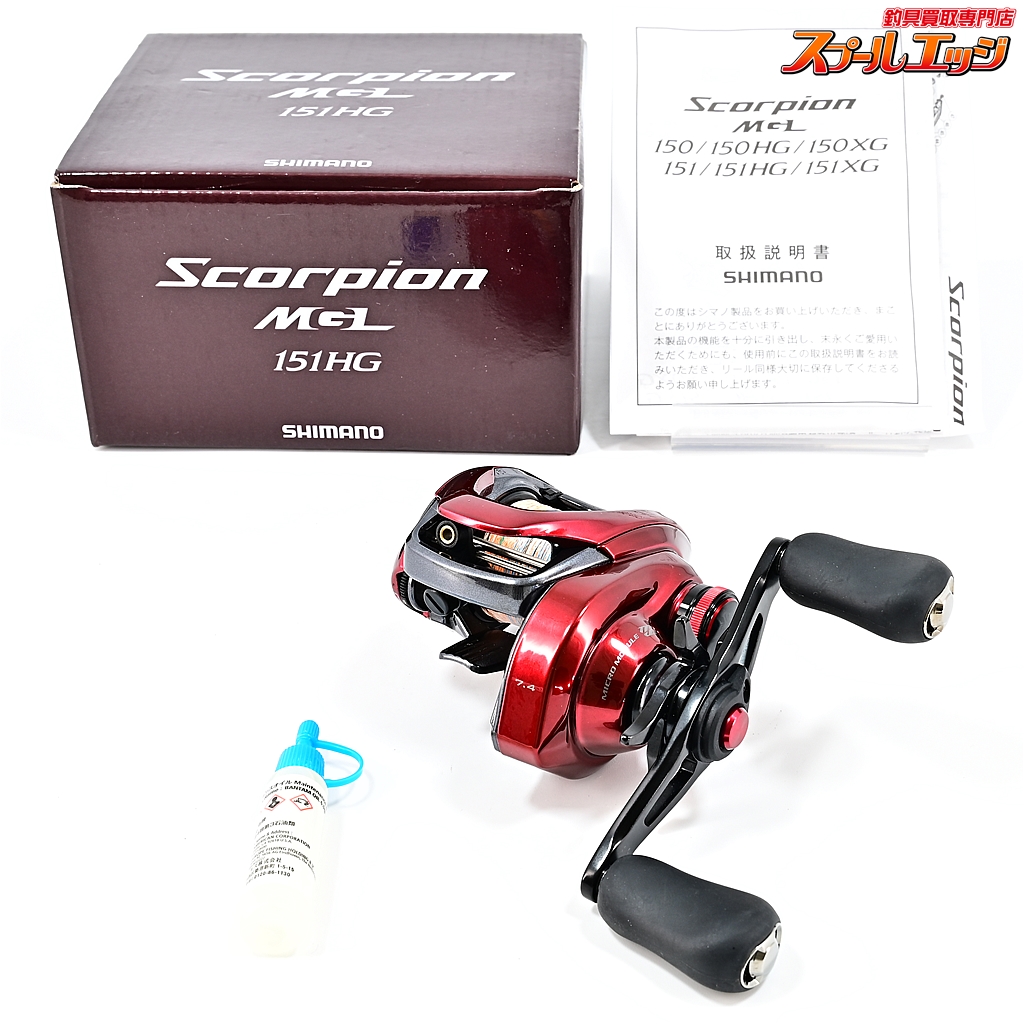 SHIMANO 19 スコーピオンMGL 151HG 19スコーピオン151左 シマノ