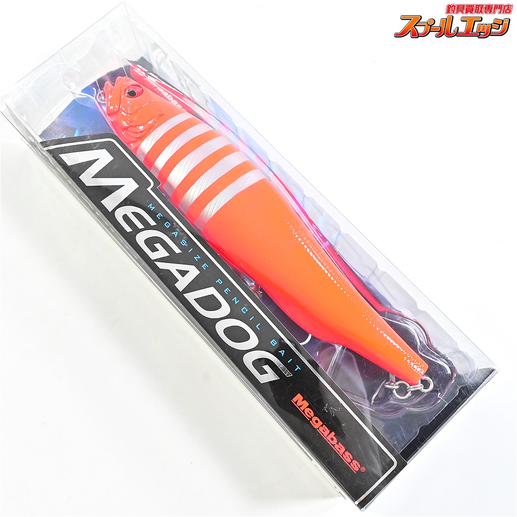 Megabass - メガバス　メガドッグ　220 レッドシルバーストライプ スペシャルカラー メガバス】 メガドッグ 220 レッドシルバーストライプ テンガ