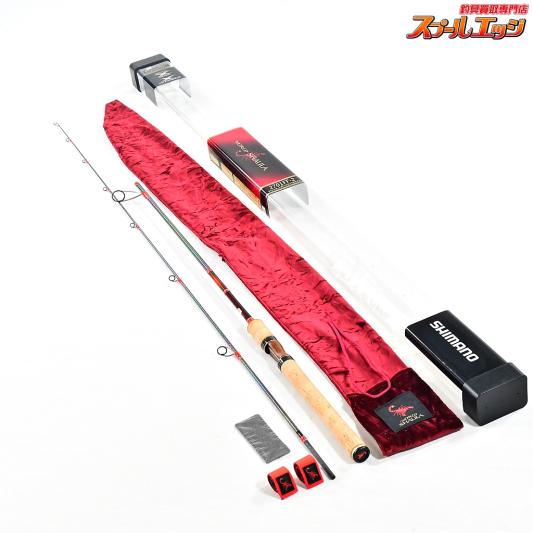 【シマノ】 ワールドシャウラ 2701FF-2 レッドタイプ SHIMANO WORLD SHAULA バス スピニングモデル K_179