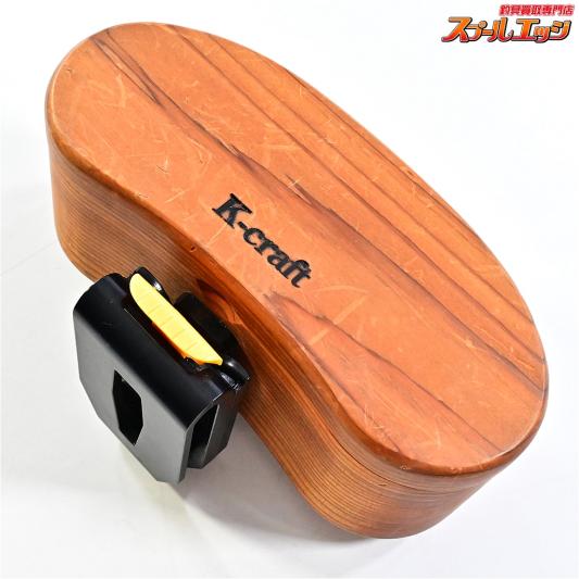 【Kクラフト】 くり抜き式木製餌箱 Sサイズ 16cmx6cm ワンタッチ着脱 開閉部マグネット式 K-craft K_060