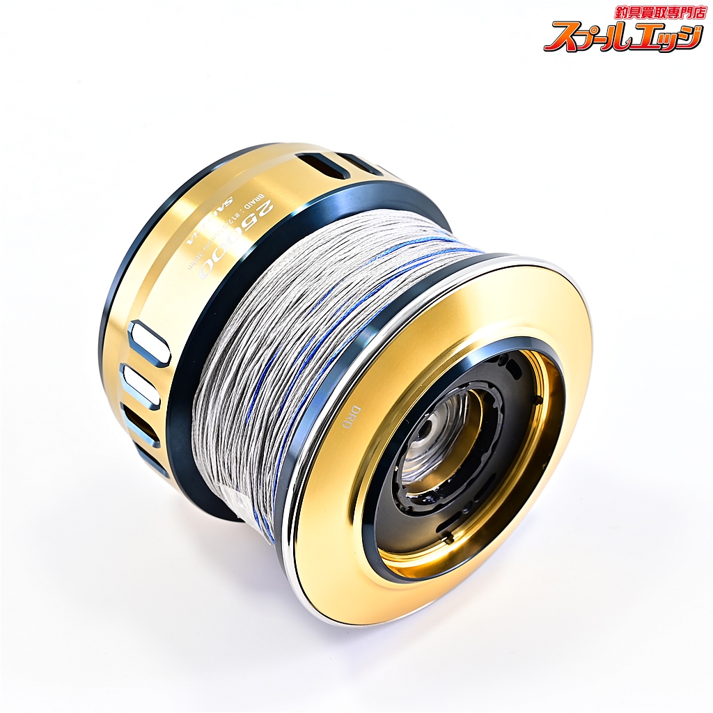 ダイワxSLPワークス】 25ソルティガ 25000 スプール ゴールド
