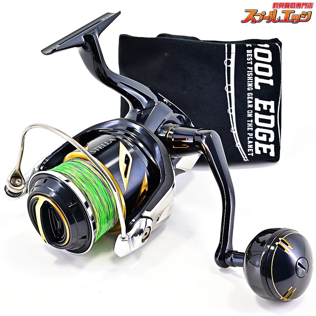 SHIMANO 19ステラSW8000HG シマノ】 19ステラ SW8000HG 未使用PEライン ソルティガX12 4号