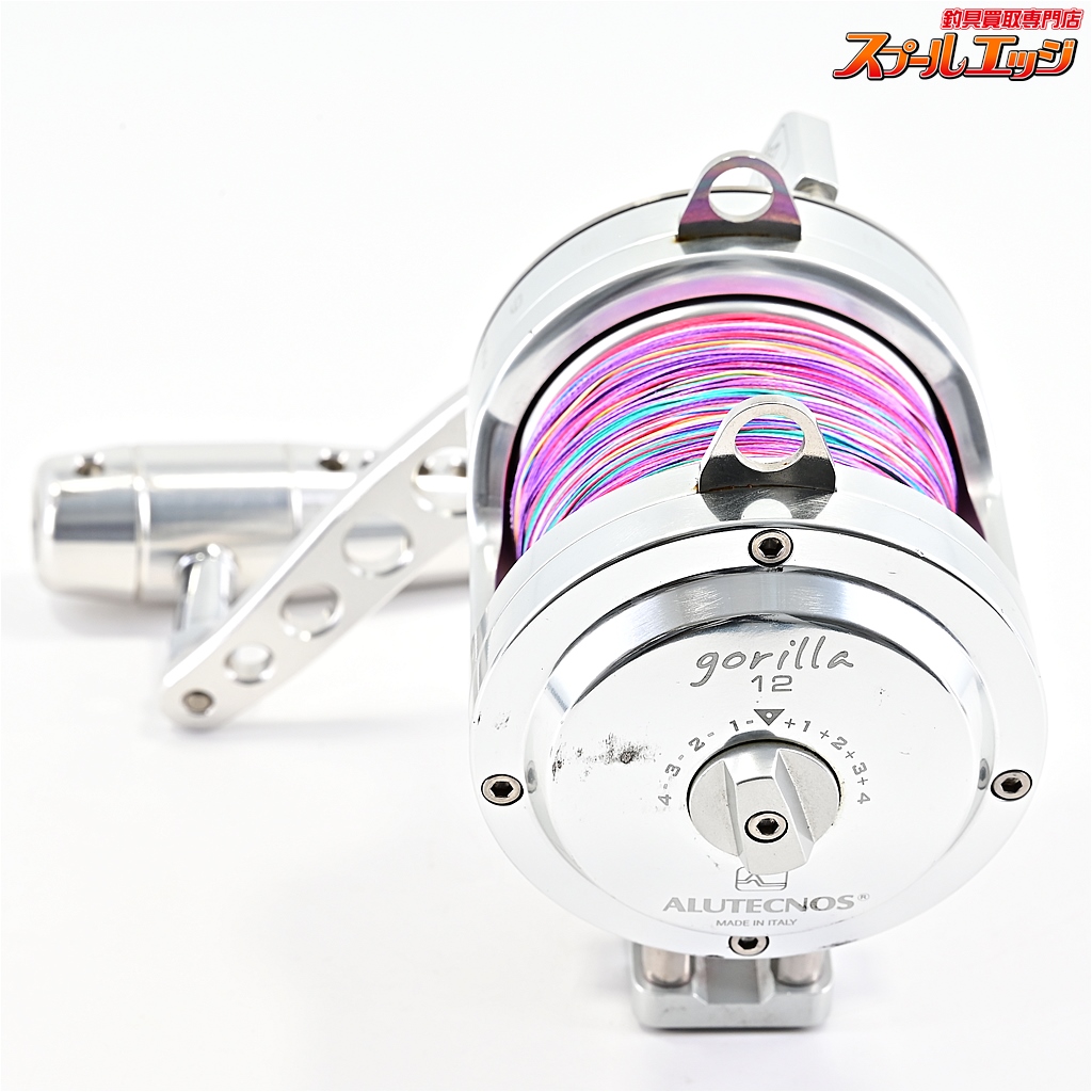 ALUTECNOS CCM リール シルバー アルテクノスxCCM】 ゴリラ 12 CCMチューン シルバー