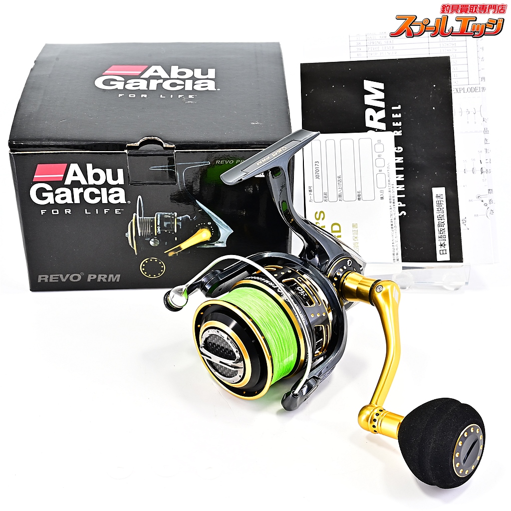 レボ PRM 4000SH アブガルシア】 レボ PRM 4000SH 未使用PEライン装着 Abu Garcia