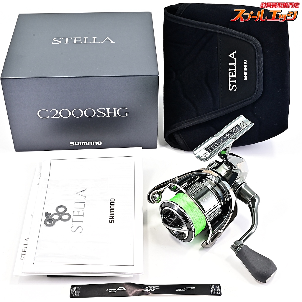 シマノ 22ステラ C2000SHG 未使用 シマノ】 22ステラ C2000SHG 未使用PEライン ティクト ライム
