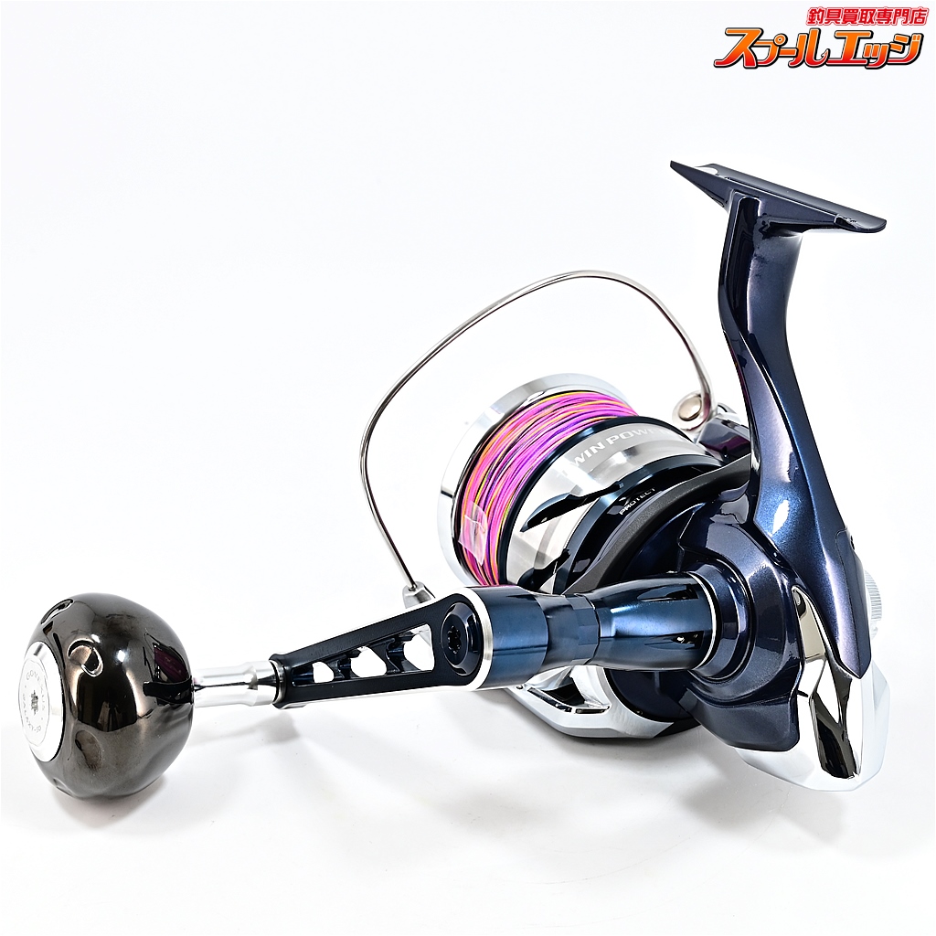 シマノ】 21ツインパワー SW14000XG ゴメクサス90mmハンドル
