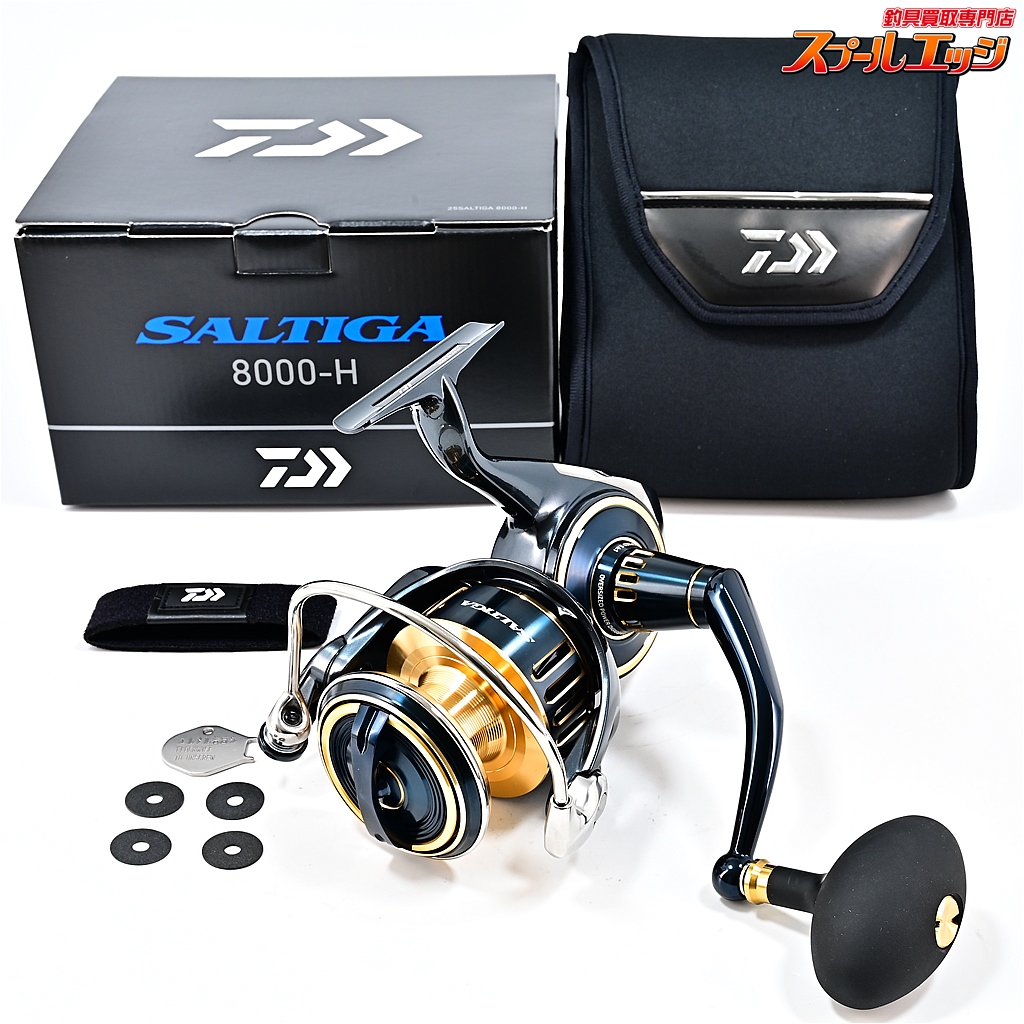 【美品箱付き】ダイワ ソルティガ 8000H DAIWA SALTIGA ダイワ】 25ソルティガ 8000-H DAIWA SALTIGA | スプールエッジ