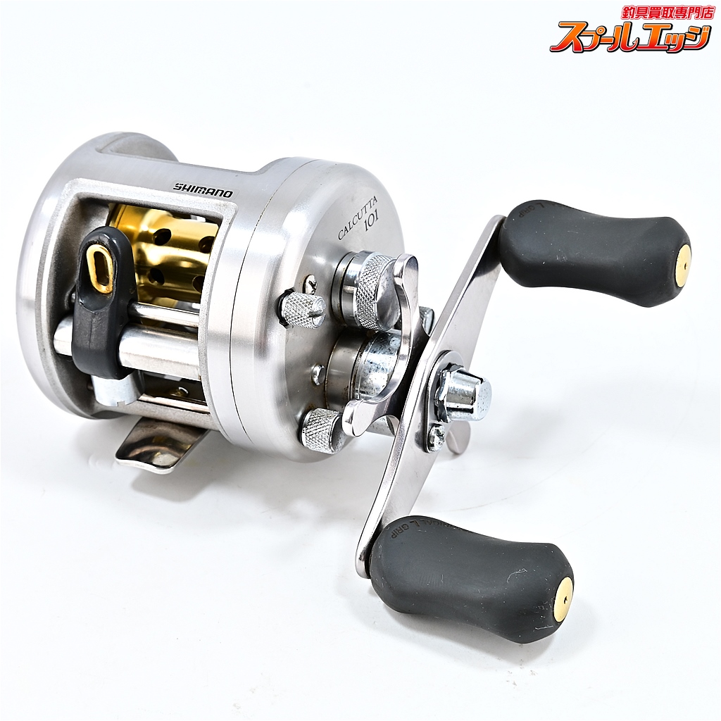 SHIMANO CALCUTTA 101 ベイトリール　（左巻き） SHIMANO シマノ ベイトリール CALCUTTA 101 左ハンドル 説明書