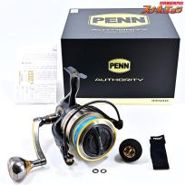【ペン】 24オーソリティー 10500 未使用PEライン オシア8 12号300m装着 PENN Authority