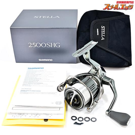 『未使用』シマノ SHIMANO 22 ステラ 4000 XG ハンドルカスタム 22ステラ 4000XG 極みチューン＆14ステラ 2500HGS ハンドルの回転不良