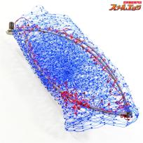 SHIMANO - 値下げ シマノ オールチタン タモ枠 玉網 50cm(4つ折りタイプ) シマノ オールチタン磯ダモ (4つ折りタイプ) TM-071F ブルー