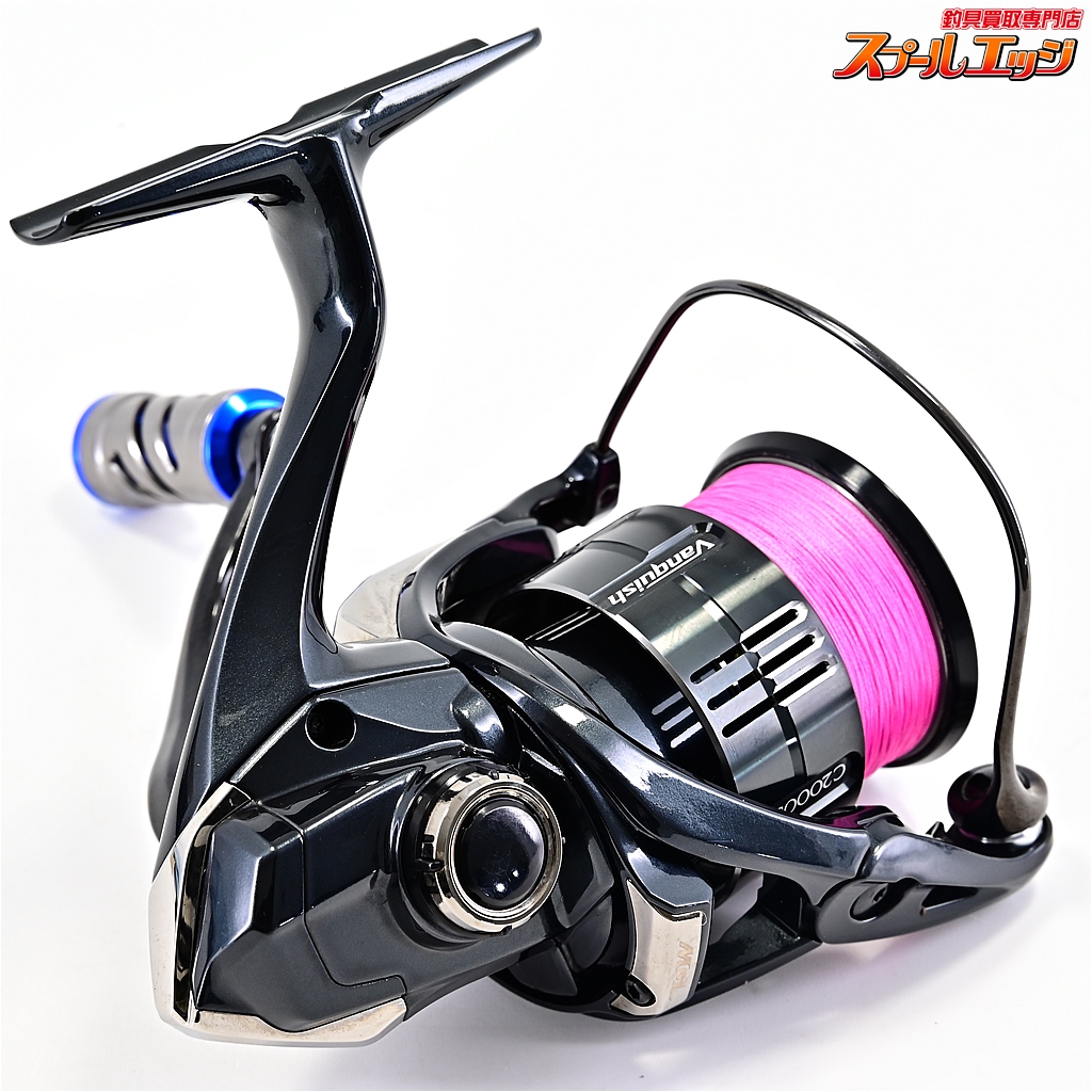 シマノ】 19ヴァンキッシュ C2000SHG カスタムハンドルノブ装着
