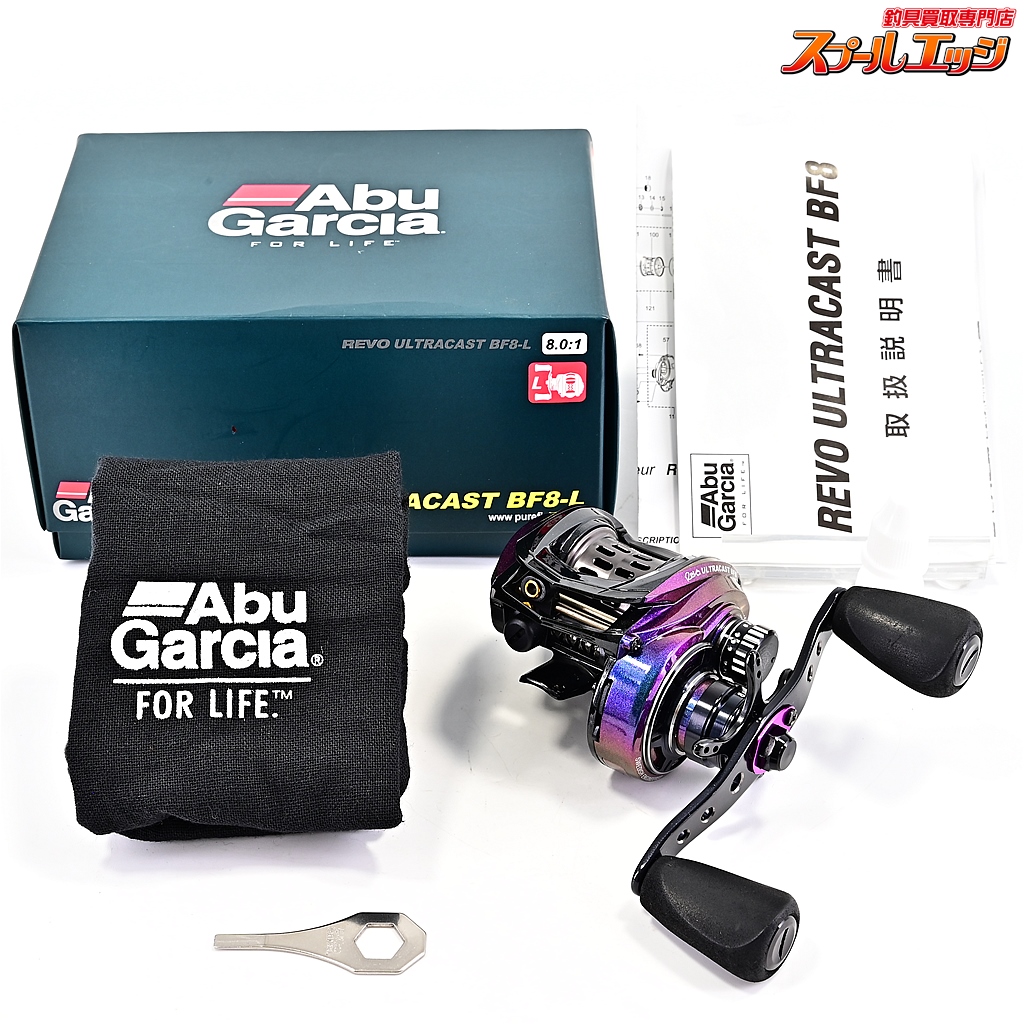 アブガルシア ウルトラキャスト BF8-L 未使用 ソルト対応 アブガルシア レボ ウルトラキャスト BF8 -L 未使用品‼︎ - メルカリ