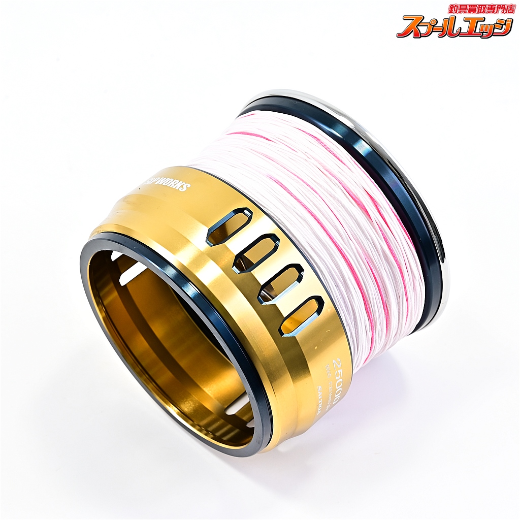ダイワxSLPワークス】 25ソルティガ 25000 スプール ゴールド