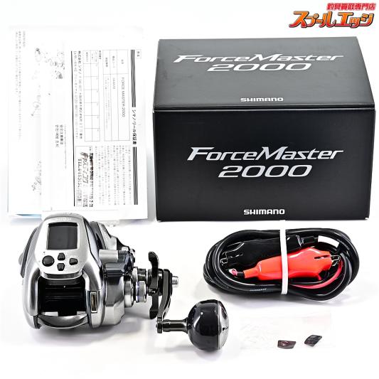 実釣3回！ ForceMaster 1000 電動リール2 シマノ 電動リール フォースマスター 1000 (電動リール) [2021年