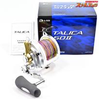 【シマノ】 13タリカ 50II 未使用PEライン YGKよつあみウルトラダイニーマ12号600m装着 SHMANO TALICA