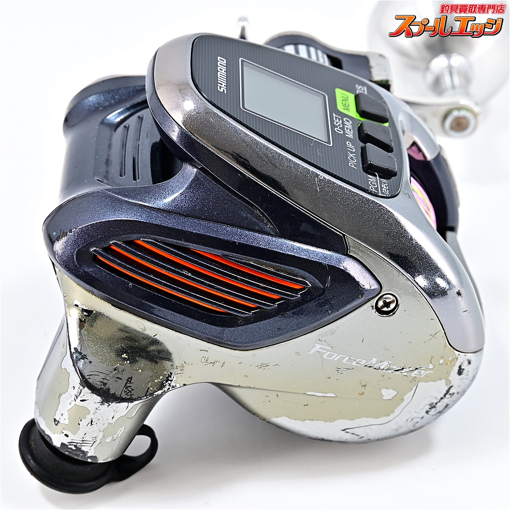 【新品・未使用品】 シマノ　16フォースマスター2000 シマノ】 16フォースマスター 2000 使用距離8.1km 使用15.5時間