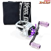 【ダイワ】 21アルファス SV TW 800HL 7.1 スプール無し ゴメクサスハンドル&ハンドルノブ&スタードラグ&フックキーパー装着 DAIWA ALPHAS