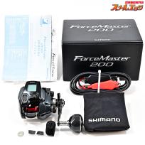 【シマノ】 21フォースマスター 200 使用距離1.9km 使用9.5時間 SHIMANO FORCE MASTER