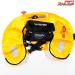 【ダイワ】 コンパクトライフジャケット DF-2220 ブラック 2022年6月製造 桜マークあり DAIWA LIFE Jacket K_060