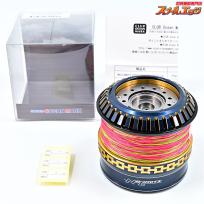 【スタジオオーシャンマーク】 ノーリミッツ NL20ST23000BM BB/G ブルーブラック/ゴールド 20ソルティガ/21セルテート用 未使用PEラインオッズポート12号250m装着 STUDIO-OCEAN-MARK NO LIMITS