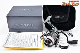 【シマノ】 22ステラ C2000SHG ヘッジホッグ ハンドルキャップ装着 SHIMANO STELLA