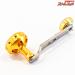 【Tプロジェクト】 マッシュWアーム TP-PW5 チタンパワーハンドル ダイワM8右ナット付 取付幅内径8mmx5mm ダイワ/アブ用 T-PROJECT POWER-HANDLE